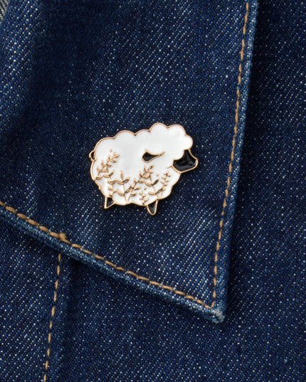 Broche Agneau II - Accessoire de Pâques pour tous les âges