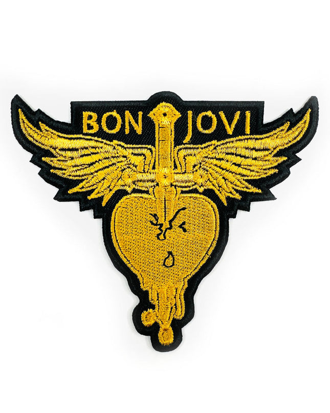 Écusson - Motif cœur Bon Jovi