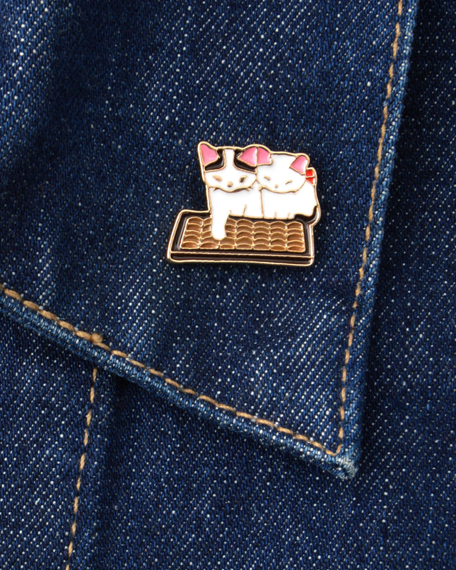 Broche Chat Bonbon - Motif félin mignon