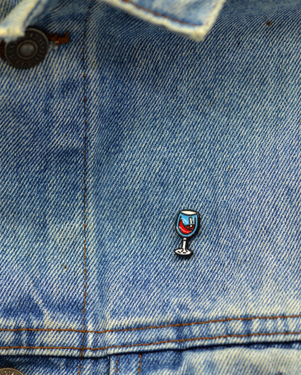 Broche - Verre à vin