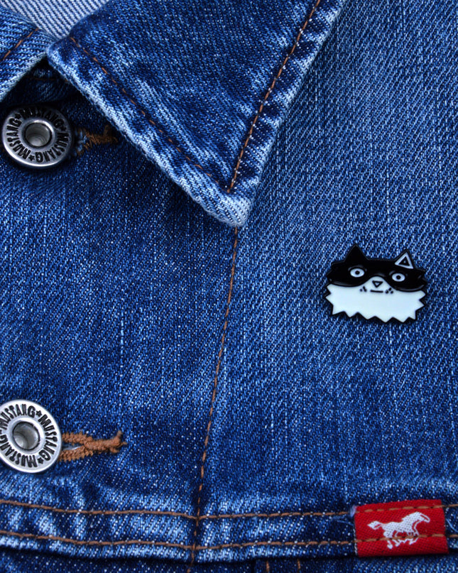 Broche chat - Accessoire de déguisement d'Halloween amusant