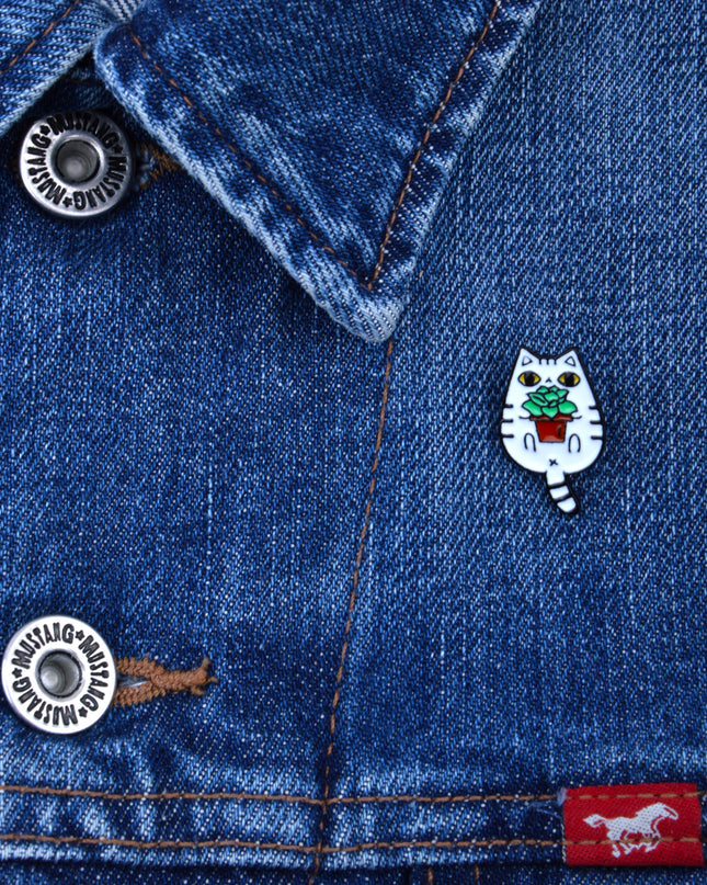 Épingle - Chat avec plante