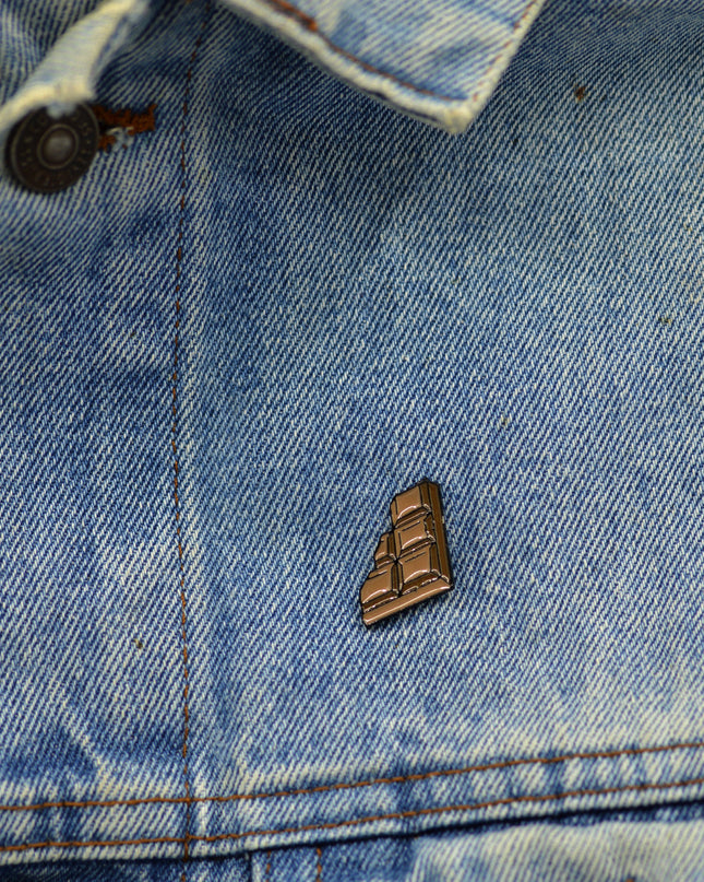 Broche - Motif gourmandise au chocolat