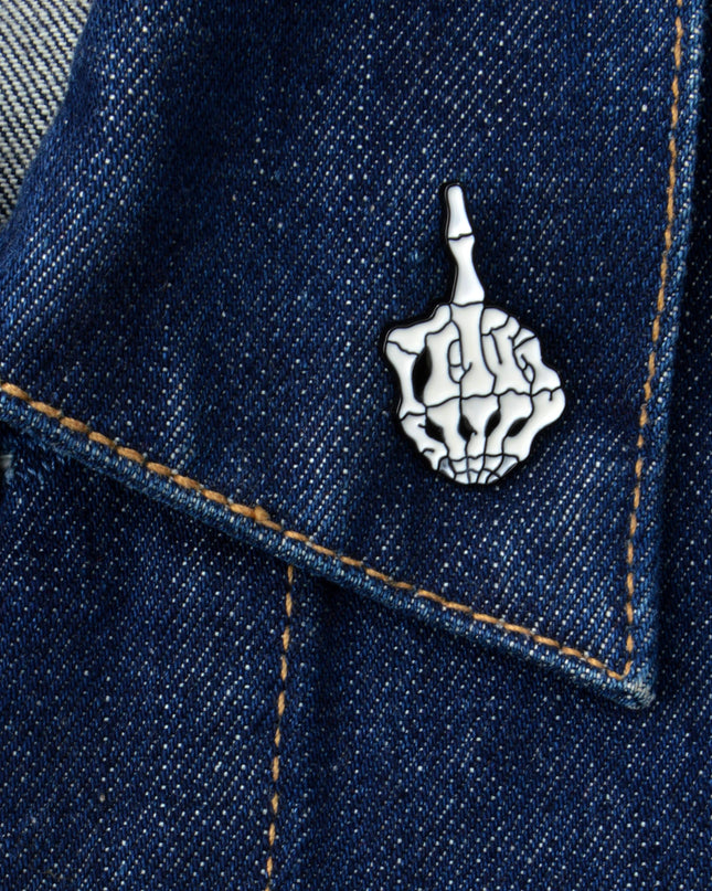 Broche main squelette - Accessoire de costume d'Halloween