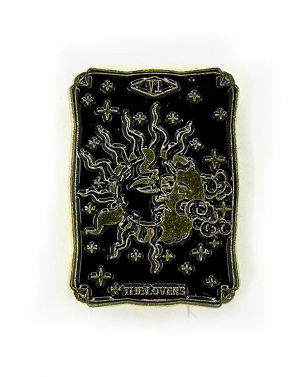 Broche - Tarot Noir | Amoureux | Accessoires