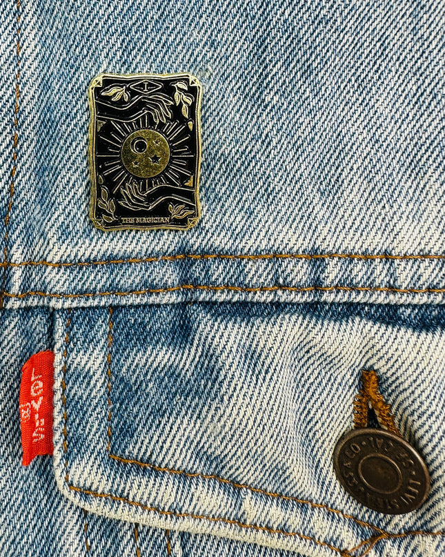 Broche - Tarot Noir | Magicien | Accessoires