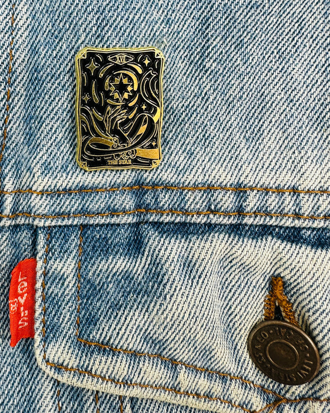 Broche - Tarot Noir | Étoile | Accessoires