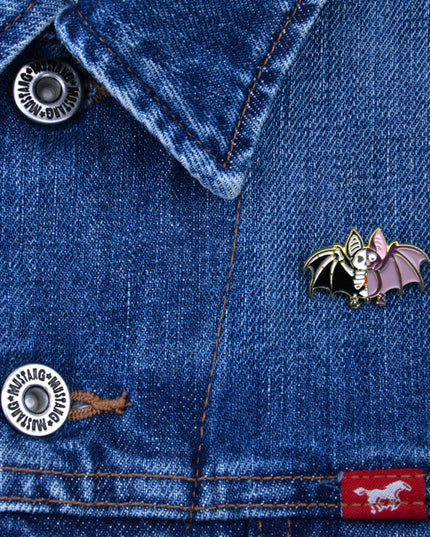 Broche chauve-souris - Accessoire classique de costume d'Halloween