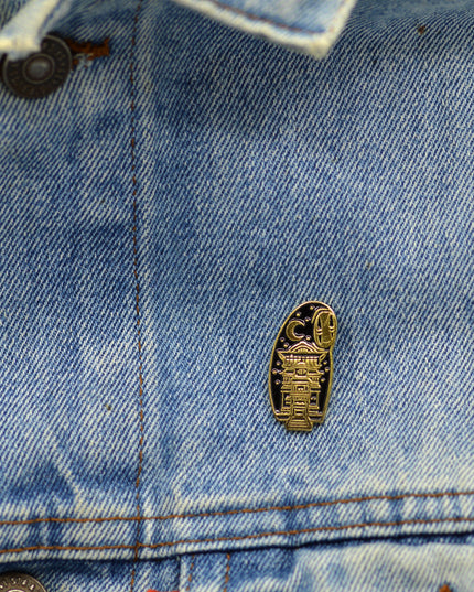 Broche Belladone - Accessoire de costume d'Halloween mystérieux