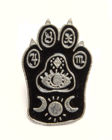 Badge patte - Accessoire amusant pour les fêtes de Pâques et d'Halloween