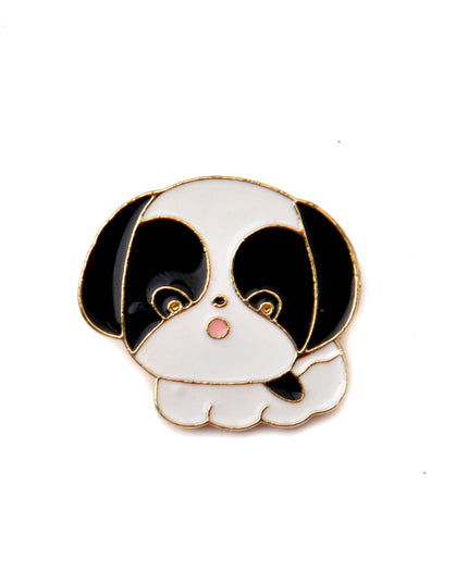 Broche Chien Duveteux - Cadeau de Saint-Valentin