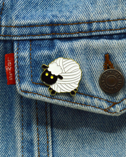 Badge - Mouton en laine | Collection Pâques
