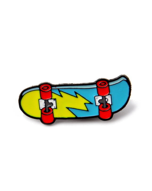 Pin's - Skateboard Blue Lightning