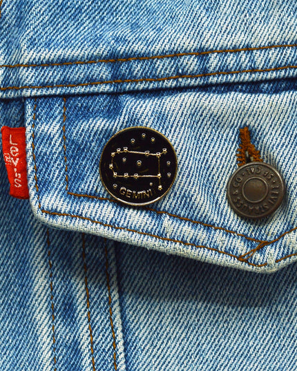 Broche - Accessoire de Pâques Constellation Gémeaux