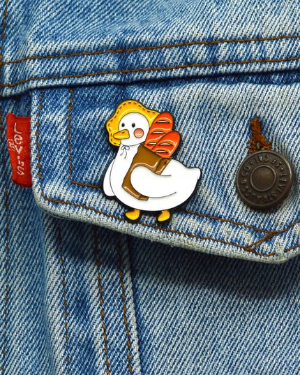 Épingle - La dame aux canards pour Pâques