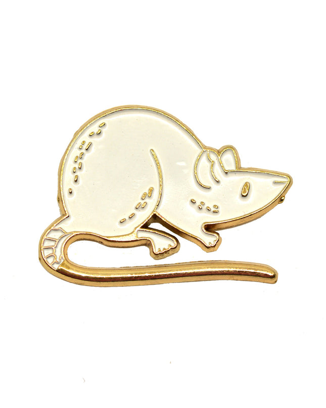 Insigne - Rat blanc | Collection Pâques