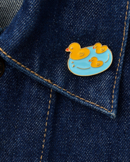 Broche canard de bain - Accessoire ludique