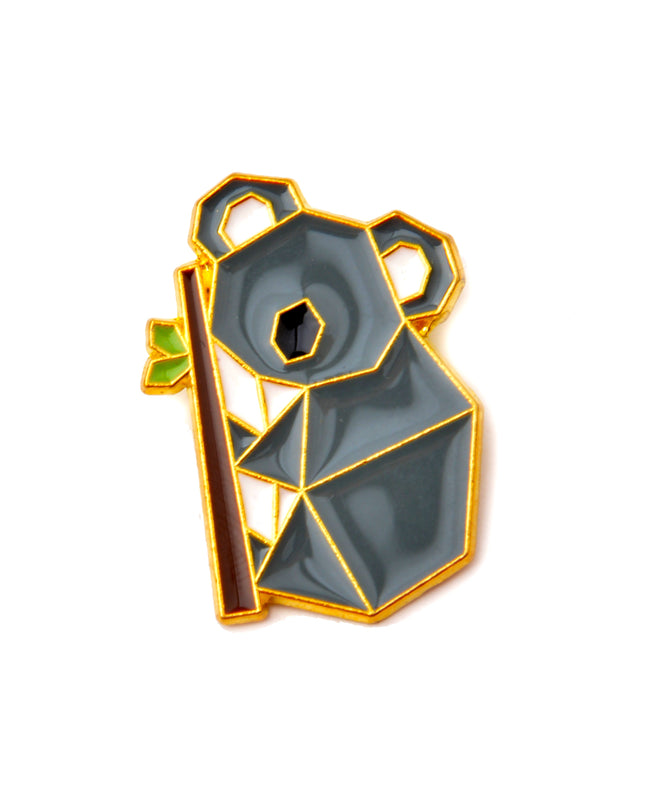Broche Koala Géométrique - Accessoire Animal Tendance