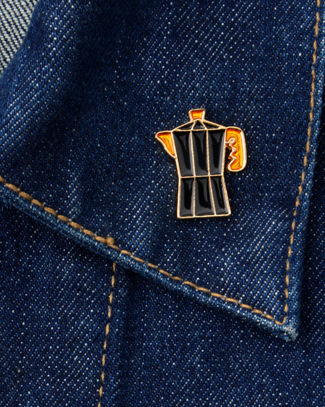 Drip Coffee Enamel Pin