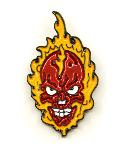 Insigne de la Mort Flamboyante - Accessoire audacieux et unique