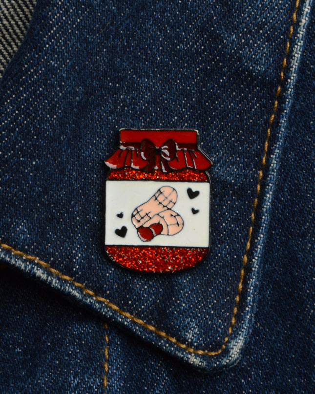 Badge - Beurre de cacahuète