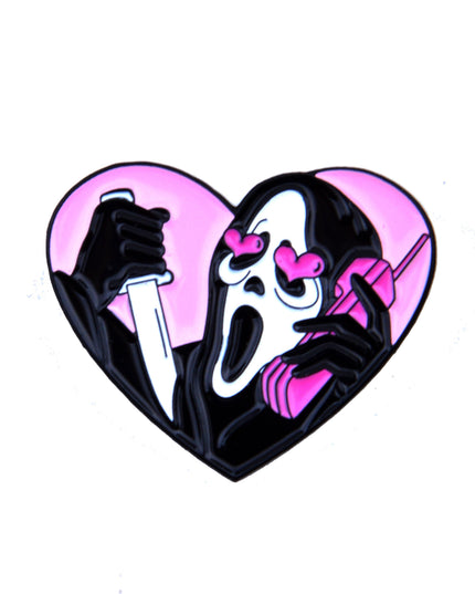 Broche « Cri d’amour » - Accessoire amusant pour la Saint-Valentin