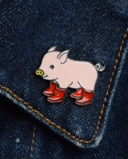 Piglet Enamel Pin