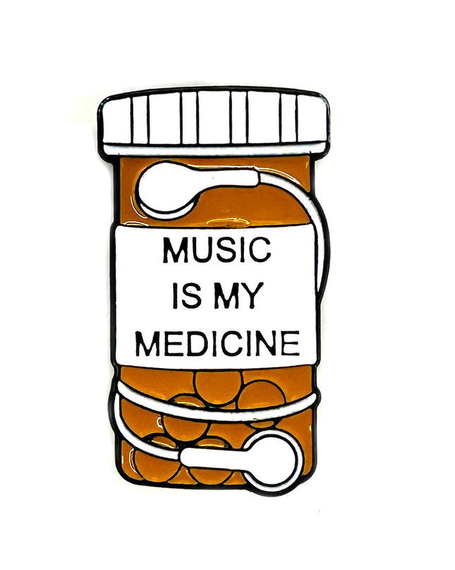 Pin's - La musique est mon remède | Accessoires