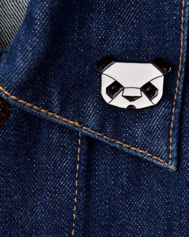 Broche tête de panda - Accessoire animal mignon