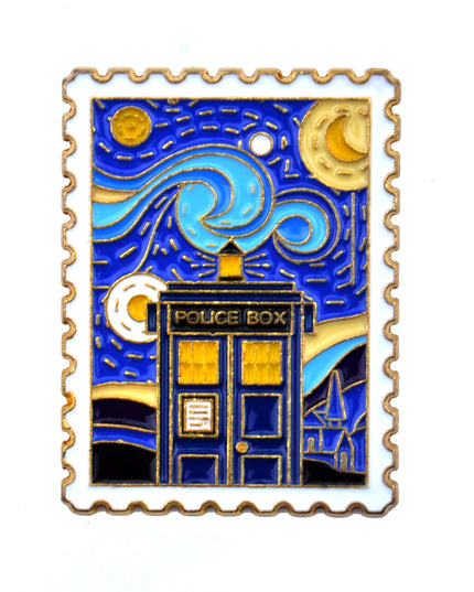 Pin's - Cabine de police - Accessoire amusant pour tous les âges