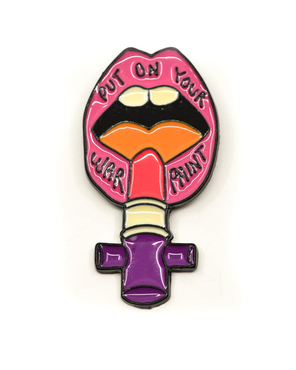 War Paint Hair Clip - Empowering Valentine's Gift