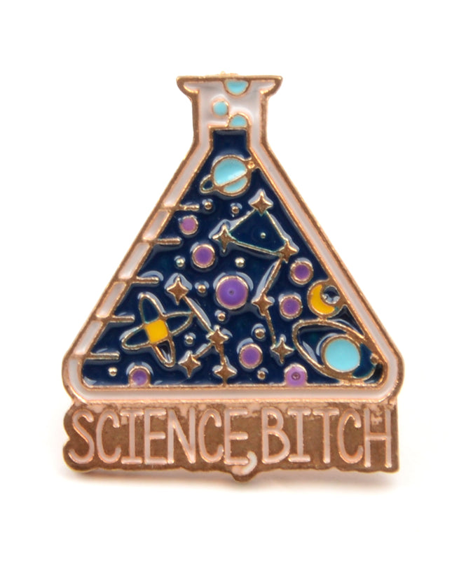 Science Bitch Easter Pin
