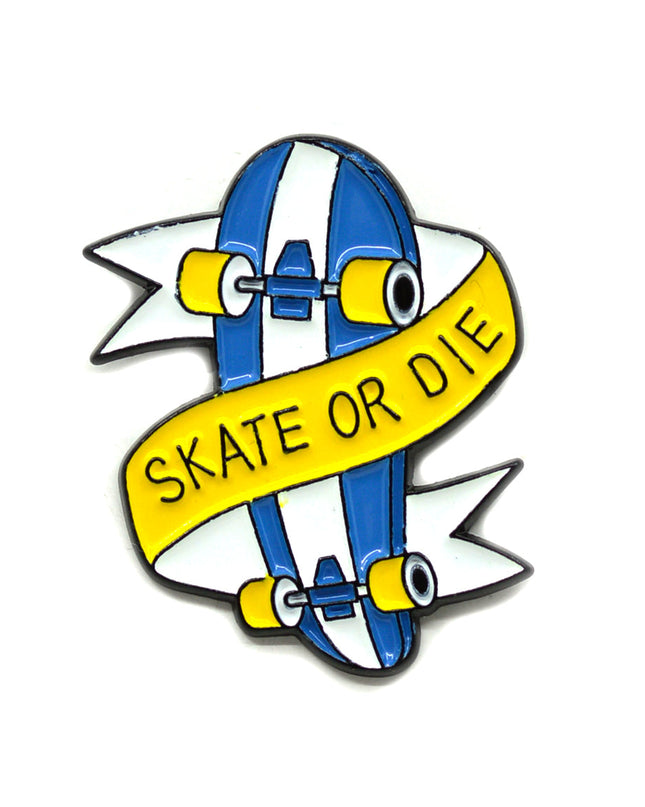 Pin's Skate or Die | Étiquettes : Accessoires