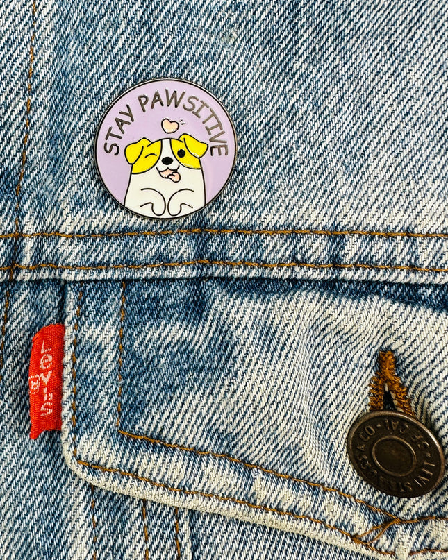 Épingle - Restez positif | Accessoires