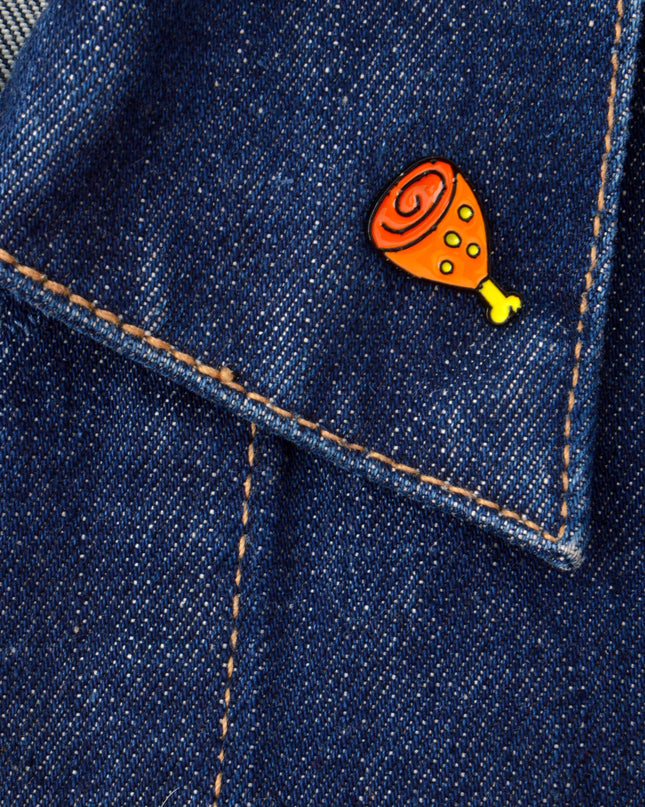 Pin's émaillé Viande grillée | Accessoire gourmand