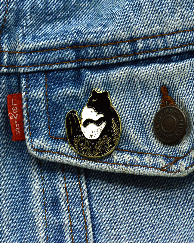 Broche - Amour des chats | Saint-Valentin