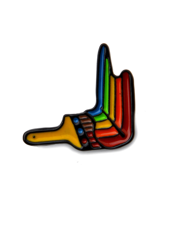 Épingle - Peinture arc-en-ciel | Accessoires
