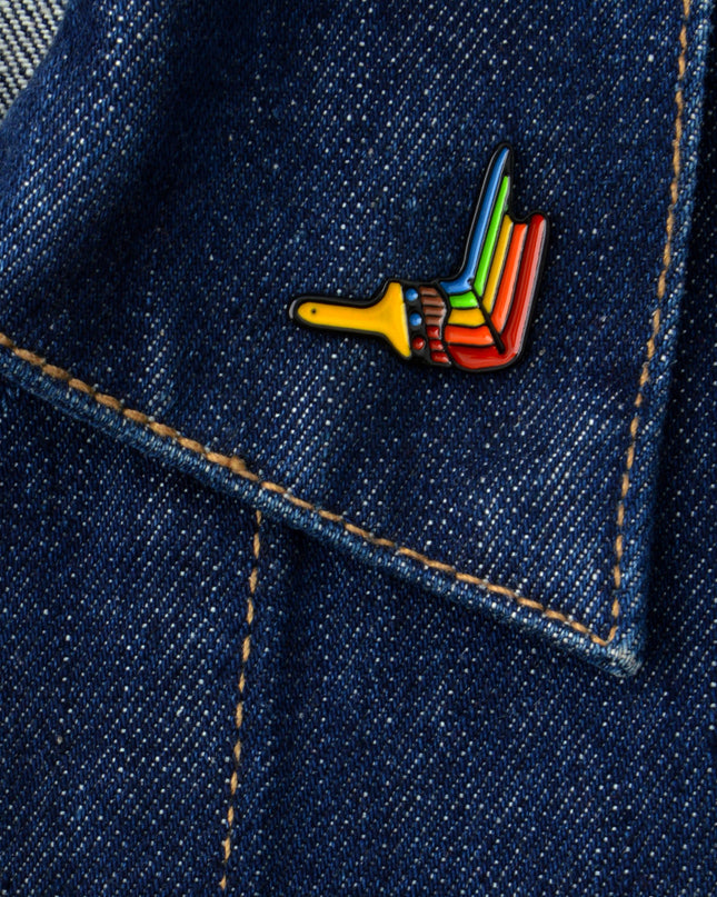 Épingle - Peinture arc-en-ciel | Accessoires