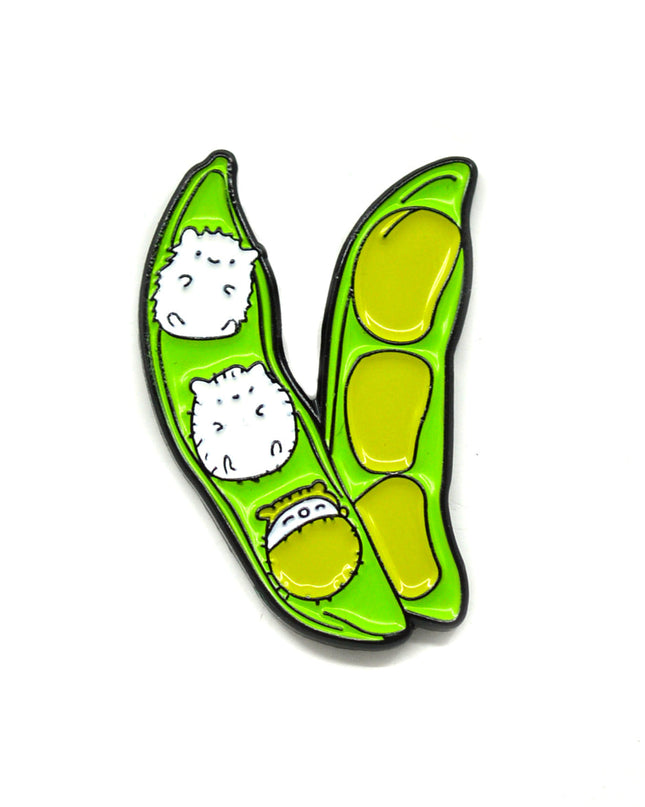 Broche - Hérissons en soja