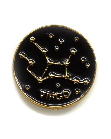 Virgo Constellation Pin