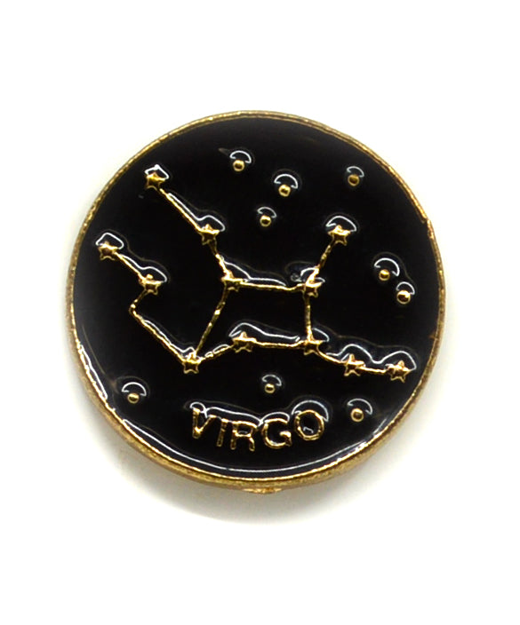 Virgo Constellation Pin