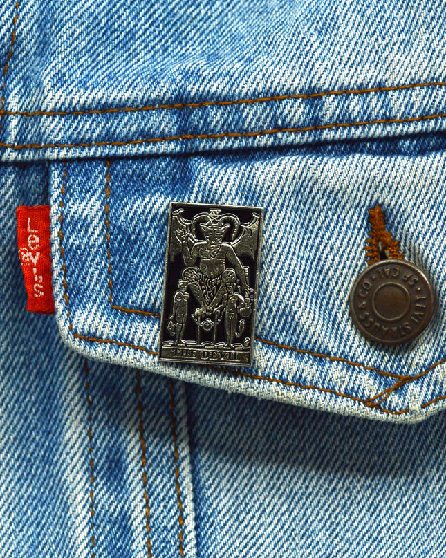 Épingle - Accessoire de costume d'Halloween Tarot Le Diable