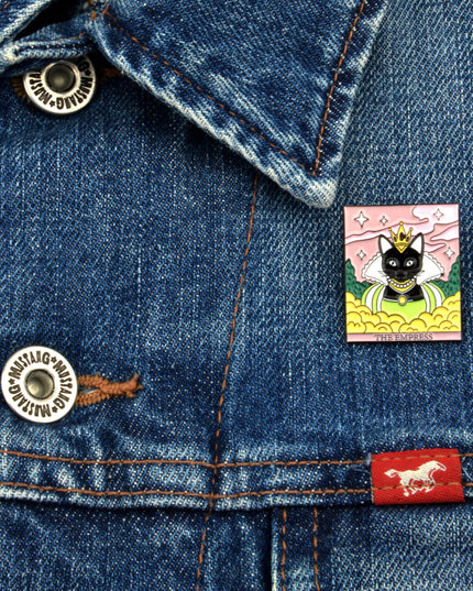 Épingle - Tarot du Chat | L'Impératrice