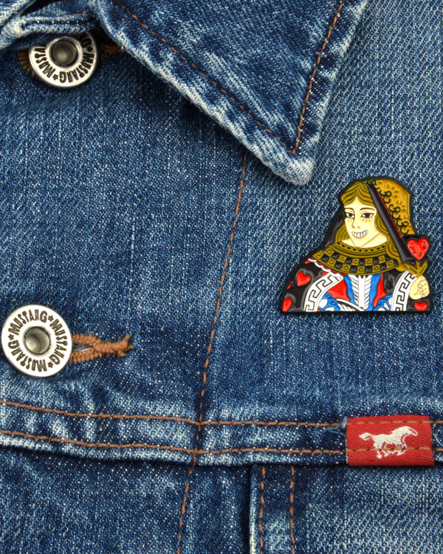 Broche - Reine de Cœur pour Halloween