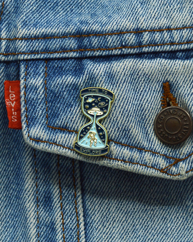 Kitűző - Accessoire sur le thème de l'aventure « Le temps d'explorer »