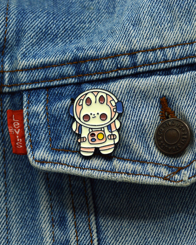 Space Bunny Pin
