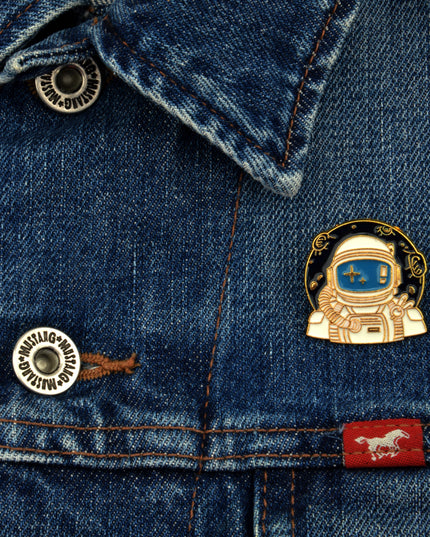 Épingle - Accessoire casque spatial pour Pâques