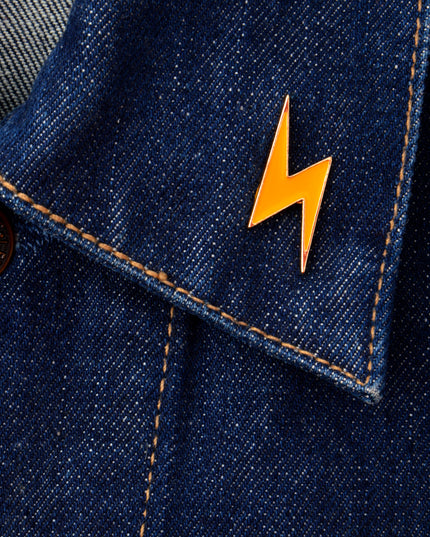 Kitűző - Accessoire audacieux Lightning Strikes