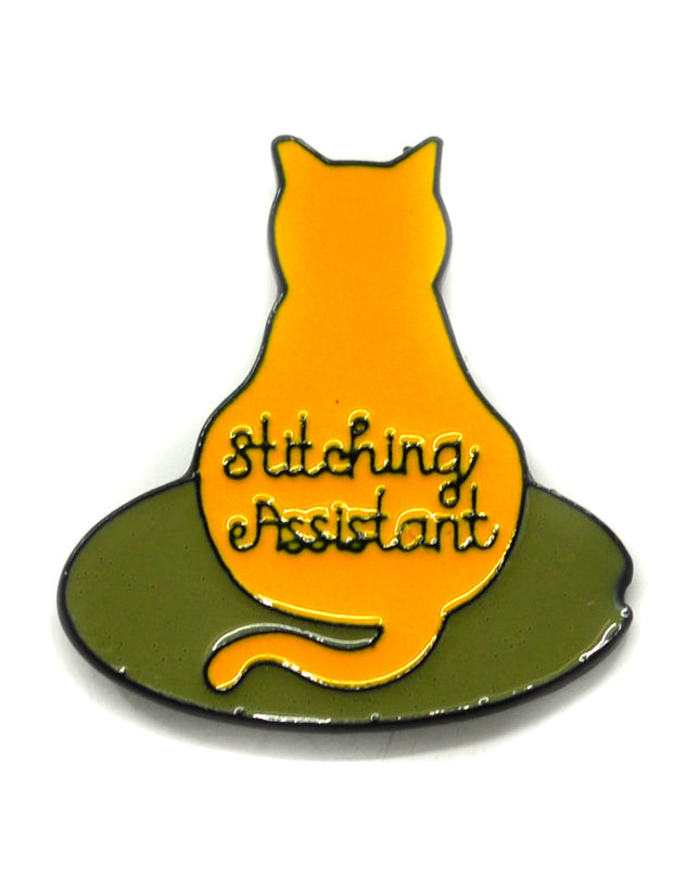 Broche - Motif Chat Rouge