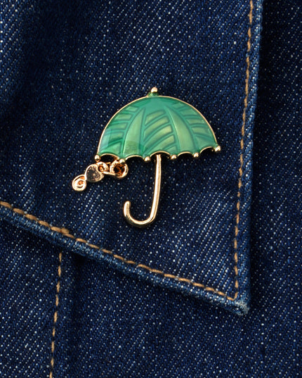 Épingle - Parapluie vert | Accessoires